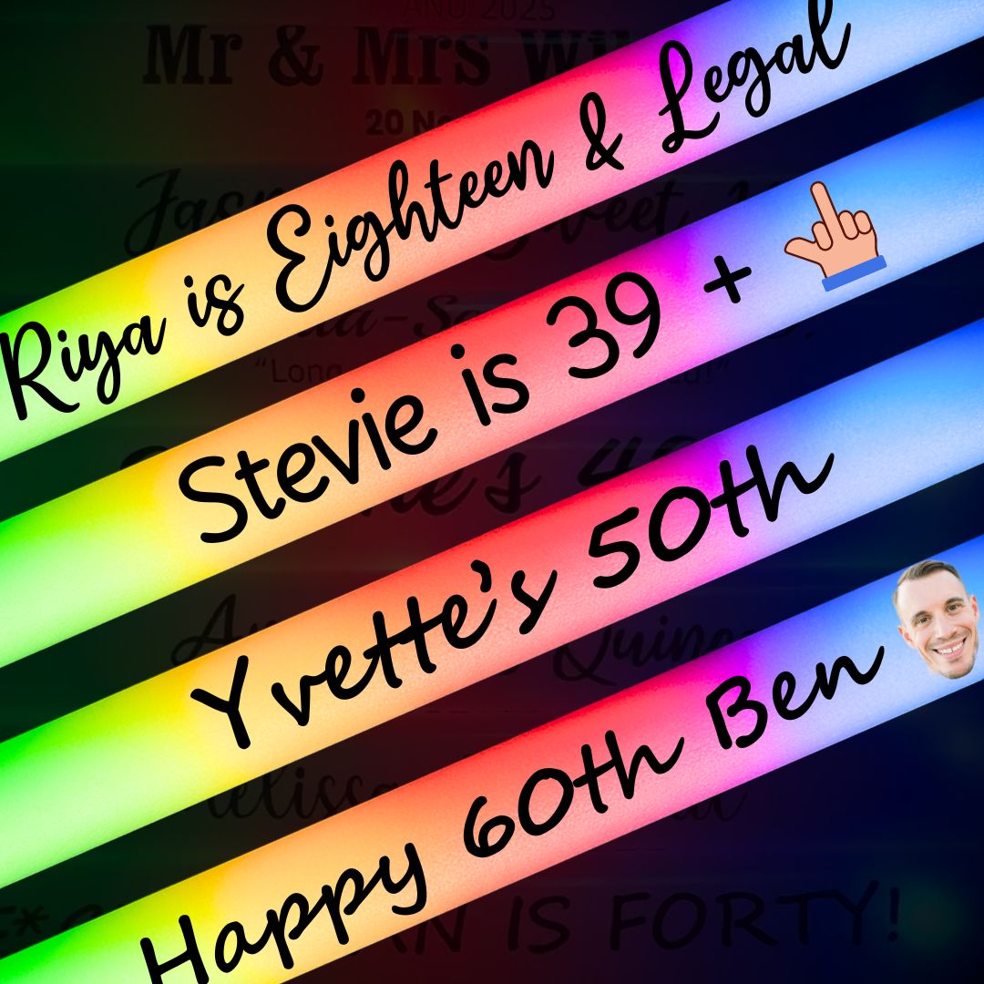 18th, 21st, 30th, 40th, 50th and more