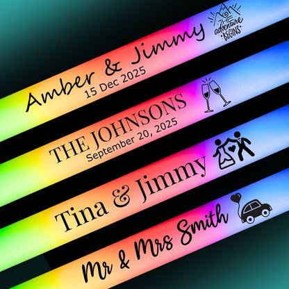 Custom-Made Glow Sticks